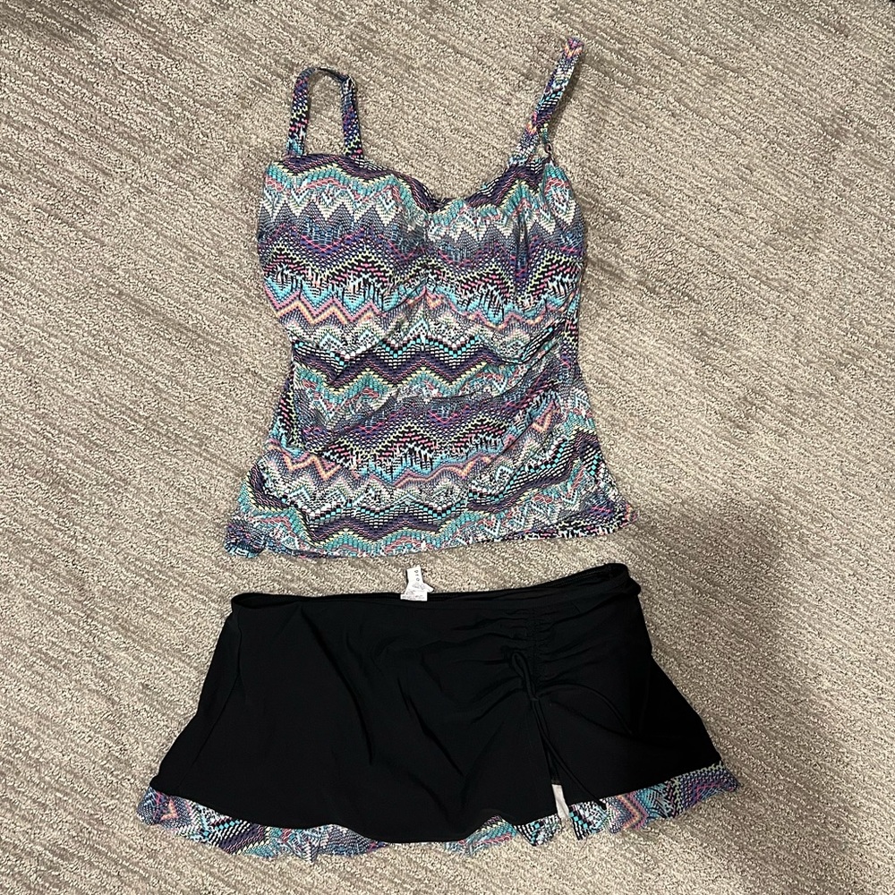 Profile by Gottex Tankini Size 8 36D
